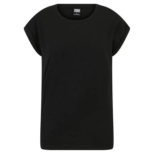 Front - Urban Classics Womens/Ladies Extended Shoulder T-Shirt