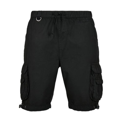 Front - Urban Classics Mens Double Pocket Cargo Shorts
