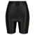 Front - Urban Classics Womens/Ladies Metallic Shiny High Waist Cycling Shorts (Pack of 2)
