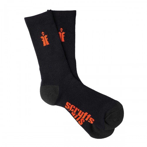 Front - Scruffs Unisex Adult Work Socks (Pack of 3)