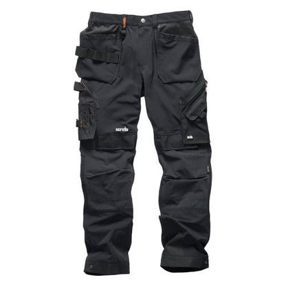 Front - Scruffs Mens Pro Flex Plus Work Trousers