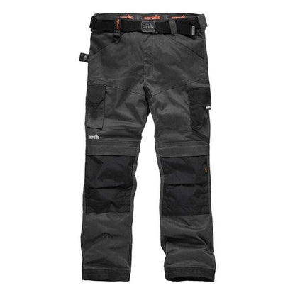 Front - Scruffs Mens Pro Flex Work Trousers