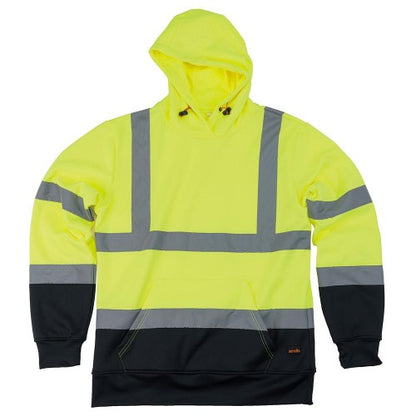 Front - Scruffs Mens Hi-Vis Hoodie