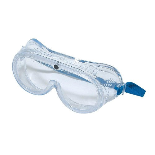 Front - Silverline Unisex Adult Direct Safety Goggles