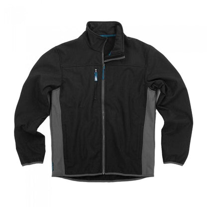 Front - Tough Grit Mens Two Tone Softshell Jacket