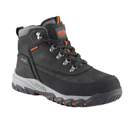 Front - Scruffs Mens Scarfell Nubuck Safety Boots