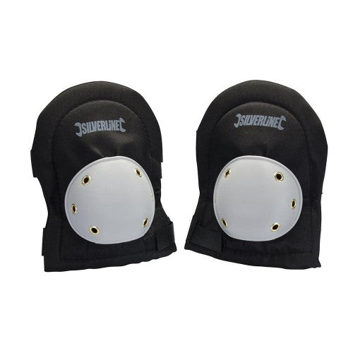 Front - Silverline Hard Cap Knee Pads