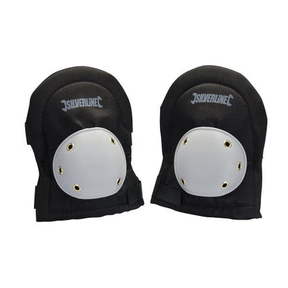 Front - Silverline Hard Cap Knee Pads
