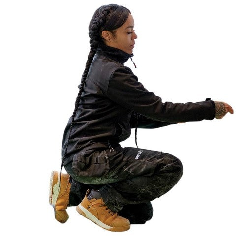 Front - Scruffs Womens/Ladies Trade Flex Holster Pocket Work Trousers