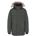 Front - Trespass Mens Highland Waterproof Parka Jacket