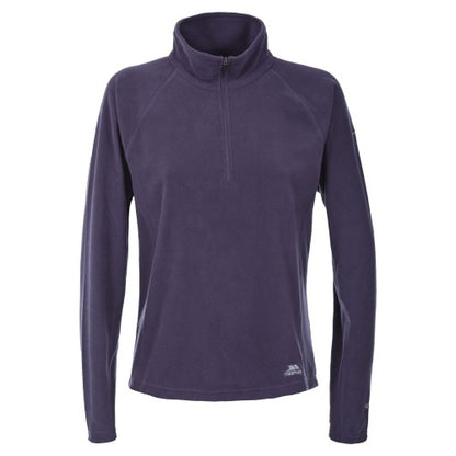 Front - Trespass Womens/Ladies Shiner Half Zip Microfleece Top