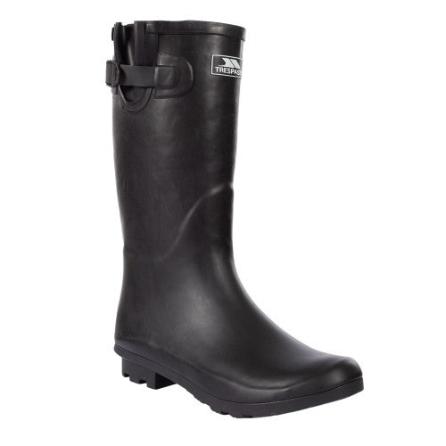 Front - Trespass Womens/Ladies Damon Waterproof Wellington Boots