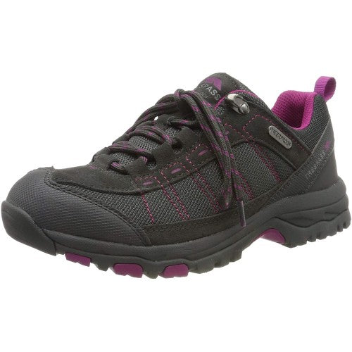 Front - Trespass Womens/Ladies Scree Lace Up Technical Walking Shoes