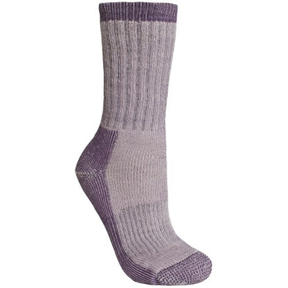 Front - Trespass Womens/Ladies Springer Hiking Boot Socks (1 Pair)