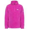 Front - Trespass Childrens Girls Louviers Plain Fleece Top