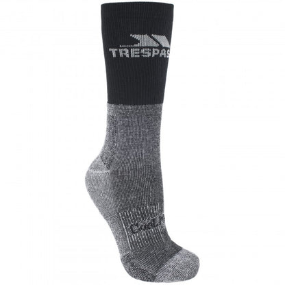 Front - Trespass Mens Rizzoli Coolmax Hiking Socks