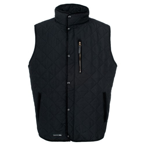 Front - Trespass Mens Forsyth Diamond Quilted Gilet/Bodywarmer