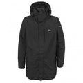 Front - Trespass Mens Edwin Hooded Full Zip Waterproof Coat/Jacket