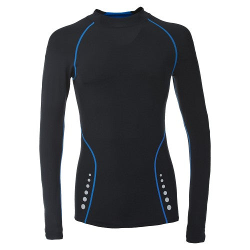 Front - Trespass Mens Brawn Base Layer Compression Top