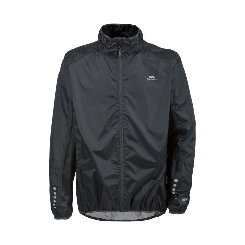 Front - Trespass Mens Grafted Waterproof & Windproof Packaway Active Jacket