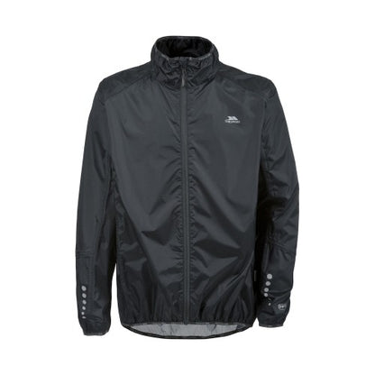Front - Trespass Mens Grafted Waterproof & Windproof Packaway Active Jacket
