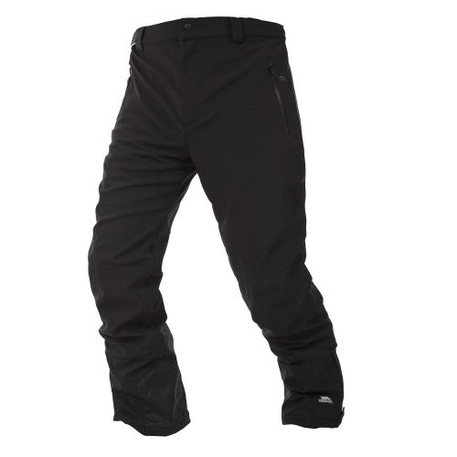Front - Trespass Mens Westend Stretch Waterproof Ski Trousers