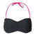 Front - Trespass Womens/Ladies Linear Bandeau Bikini Top