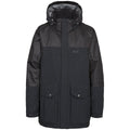 Front - Trespass Mens Larken Waterproof DLX Jacket