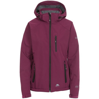 Front - Trespass Womens/Ladies Bela II Waterproof Soft Shell Jacket