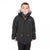 Front - Trespass Childrens Boys Holsey Waterproof Parka Jacket