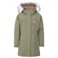 Front - Trespass Childrens Girls Fame Waterproof Parka Jacket