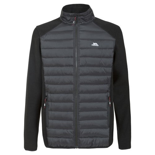 Front - Trespass Mens Saunter Full Zip Fleece Jacket