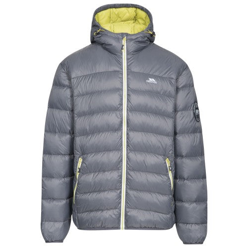 Front - Trespass Mens Whitman Packaway Down Jacket