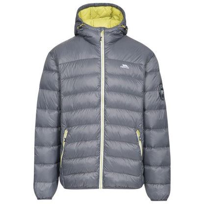 Front - Trespass Mens Whitman Packaway Down Jacket