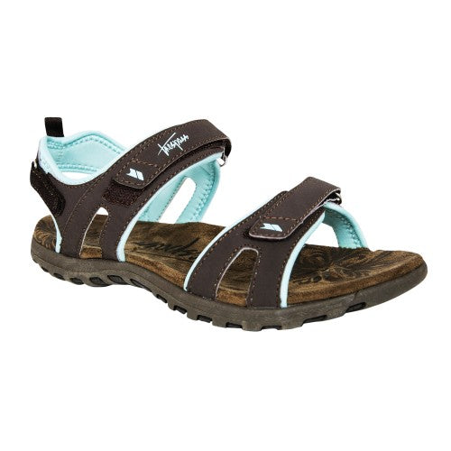 Pine - Front - Trespass Womens-Ladies Serac Walking Sandals