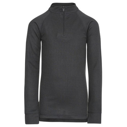 Front - Trespass Childrens/Kids Wise360 1/2 Zip Baselayer Top