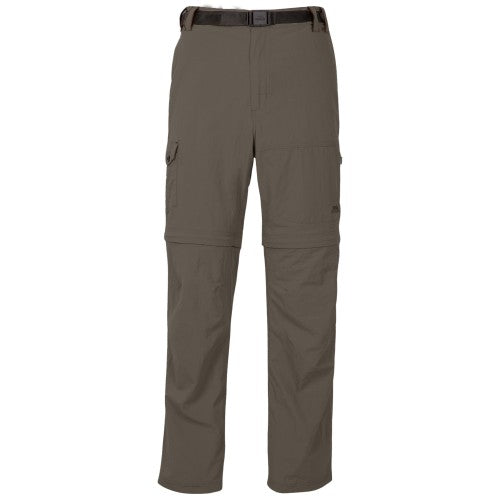 Front - Trespass Mens Rynne Moskitophobia Hiking Trousers