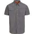 Front - Trespass Mens Lowrel Short Sleeve Travel Shirt