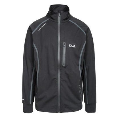 Front - Trespass Mens Thomson Waterproof Softshell Jacket