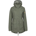 Front - Trespass Womens/Ladies Amanita Hooded Waterproof Rain Jacket