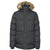 Front - Trespass Mens Baldwin Padded Waterproof Jacket