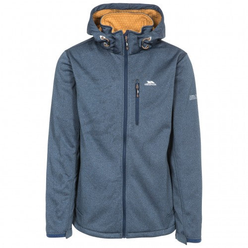 Front - Trespass Mens Maynard TP75 Softshell Jacket