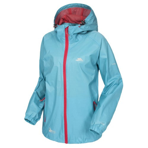 Front - Trespass Unisex Adult Qikpac Waterproof Jacket
