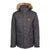 Front - Trespass Mens Mount Bear Parka Jacket