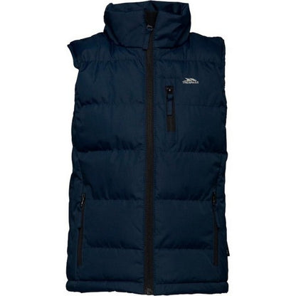 Front - Trespass Boys Taske Weatherproof Padded Gilet