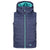 Front - Trespass Girls Aretha Hooded Casual Gilet
