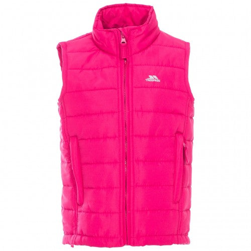 Cornflower Blue - Front - Trespass Childrens-Kids Jadda Gilet