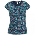 Front - Trespass Womens Charlene Floral Cap Sleeved T Shirt
