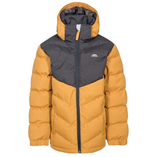 Front - Trespass Childrens Boys Luddi Waterproof Jacket