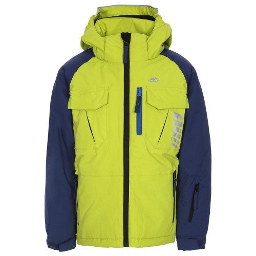 Front - Trespass Boys Freeboard Ski Jacket
